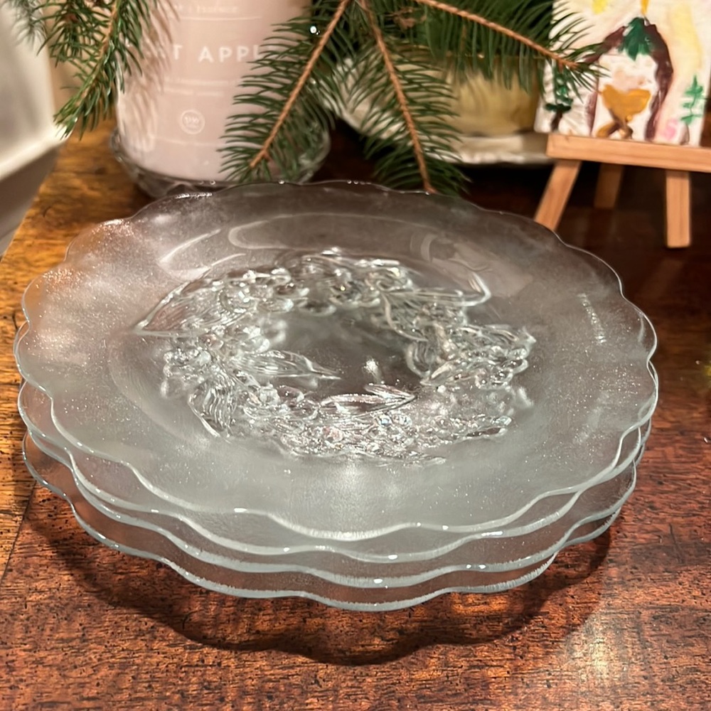Three Vintage Plates